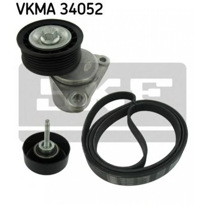VKMA 34052 SKF Комплект доріжкового ремня